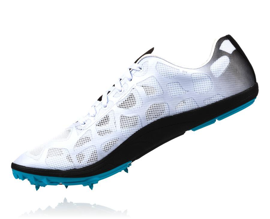 Spikes Atletismo Hoka One One Hombre Blancos - Rocket X - FDCS04981